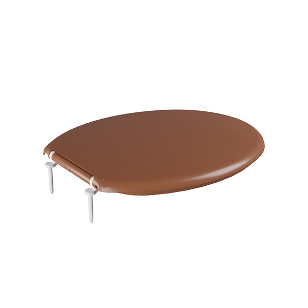 Assento Sanitário Plástico Astra Taj/as Slim Almofadado Caram