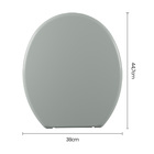 Assento Sanitário Plástico Astra Tpj/as Anatômico Verde