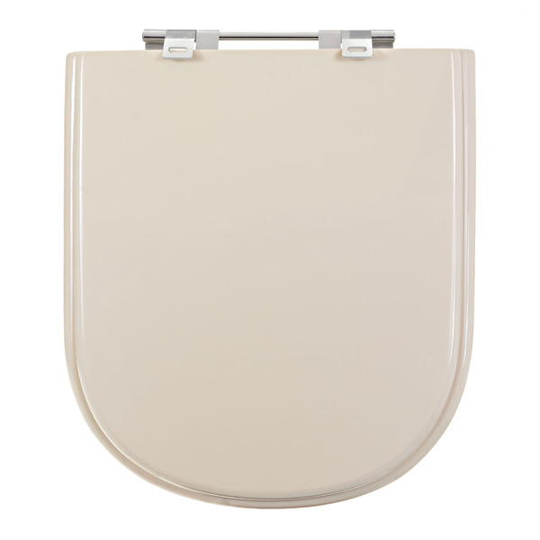 Assento Sanitario Vogue Plus Vogue Life Poliester Creme