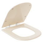 Assento Sanitário Plástico Prata para Vaso  Deca/ Icasa/Celite