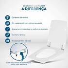 Assento Sanitário Plaza Visone Para Vaso Ideal Standard