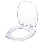 Assento Sanitario Poliester Acrilico Transparente Thema Para