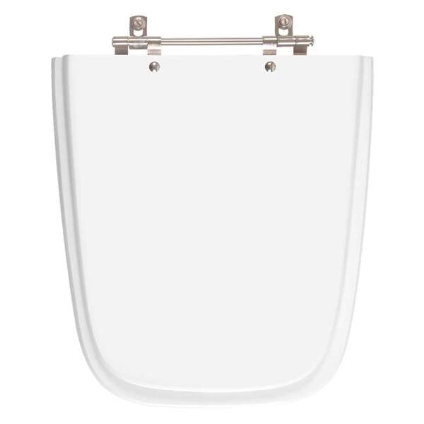 Assento Sanitario Poliester Aero Branco Para Vaso Ideal Stand