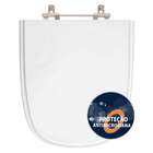 Assento Sanitário Poliéster Anti Bactéria Ibiza Branco Para V