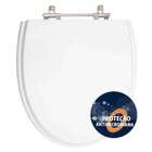 Assento Sanitário Poliester Antibacteriano Eros Branco