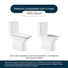 Assento Sanitário Poliéster Antibacteriano Soft Close Stillo