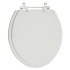 Assento Sanitario Poliester Aretusa Cinza Para Vaso Hervy