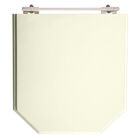 Assento Sanitario Poliester Atrium Bege Claro (biscuit) Para