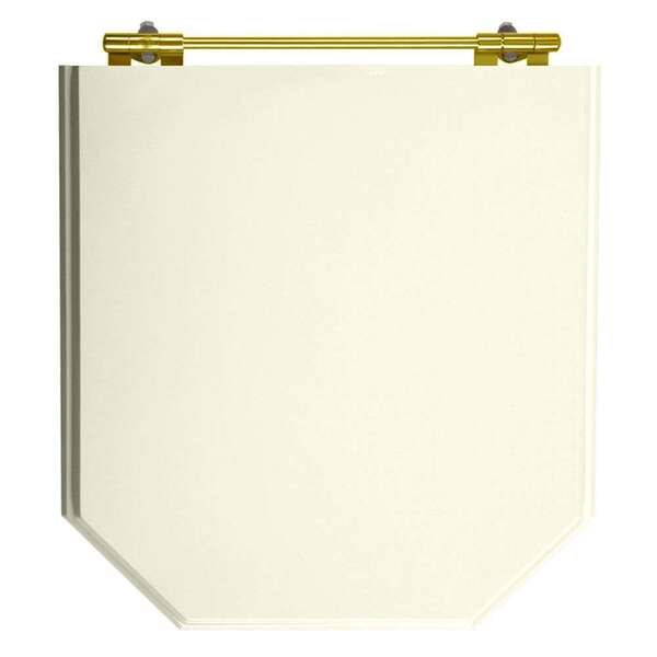 Assento Sanitário Poliéster Atrium Biscuit Para Vaso Incepa C