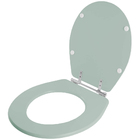 Assento Sanitário Poliester Avalon Verde Claro Para Ideal Sta