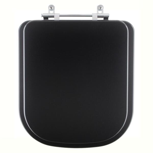 Assento Sanitário Poliéster Axis Ébano Fosco (preto Fosco) Pa