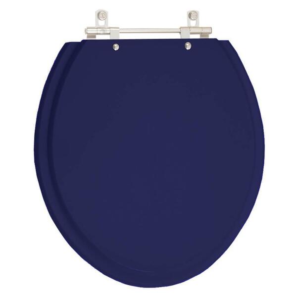 Assento Sanitário Poliester Azul Cobalto Convencional