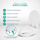 Assento Sanitário Poliéster Belle Epoque Branco Para Vaso Deca