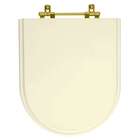 Assento Sanitário Poliéster Belle Epoque Creme Para Vaso Deca