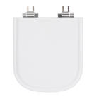 Assento Sanitário Poliéster Branco com Fechamento Suave Sensea