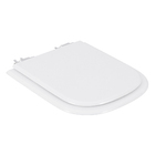 Assento Sanitário Poliéster Branco com Fechamento Suave Sensea