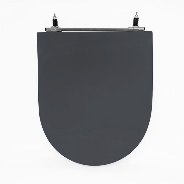 Assento Sanitário Poliéster Calypso Incepa Aço Amber Cris