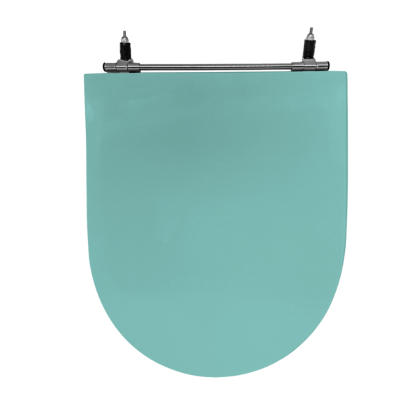 Assento Sanitário Poliéster Calypso Incepa Aço Jade