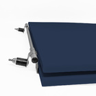 Assento Sanitário Poliéster Calypso Incepa Aço Navy