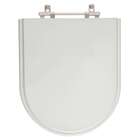 Assento Sanitario Poliester Carrara Cinza Para Vaso Deca