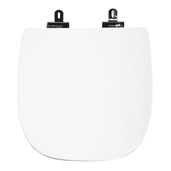 Assento Sanitário Poliéster City Celite Slow Close Cromado Br