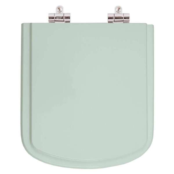 Assento Sanitario Poliester Com Amortecedor Bali Verde Agua P
