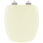 Assento Sanitario Poliester Com Amortecedor Thema Bege Claro