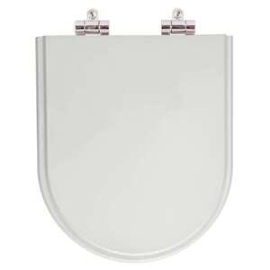 Foto de Assento Sanitario Poliester Com Amortecedor Valentina Cinza P