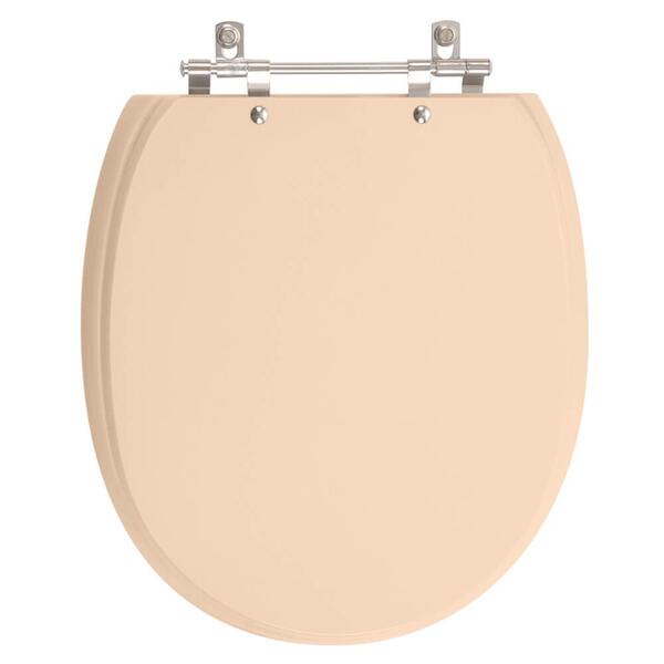 Assento Sanitário Poliester De Ville Rosa Floral Vaso Deca