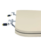 Assento Sanitário Poliéster Duomo Plus Deca Super Luxo Cromad