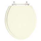 Assento Sanitário Poliéster Fiori Marfim Para Vaso Fiori