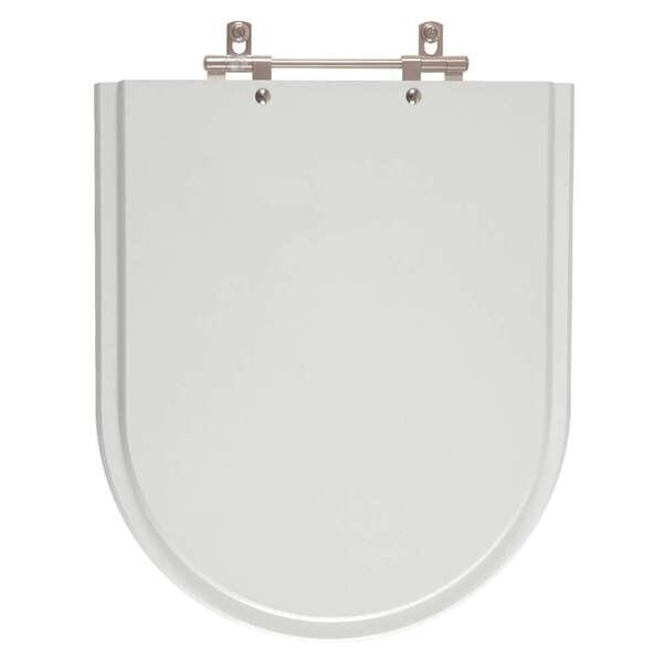 Assento Sanitário Poliester Firenze Cinza Claro Para Vaso Ica