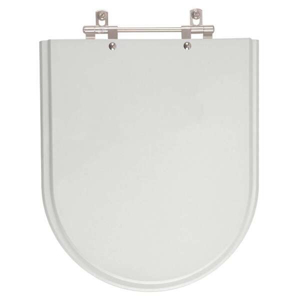 Assento Sanitario Poliester Greca Cinza Claro Vaso Belize