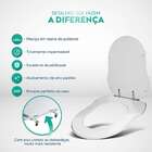 Assento Sanitario Poliester Hampton Bege Claro (biscuit) Para