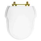 Assento Sanitário Poliéster Hampton Branco Para Vaso Incepa C