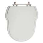 Assento Sanitario Poliester Hampton Cinza Platina Para Vaso I