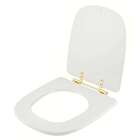 Assento Sanitário Poliéster Ibiza Branco Para Vaso Incepa Com