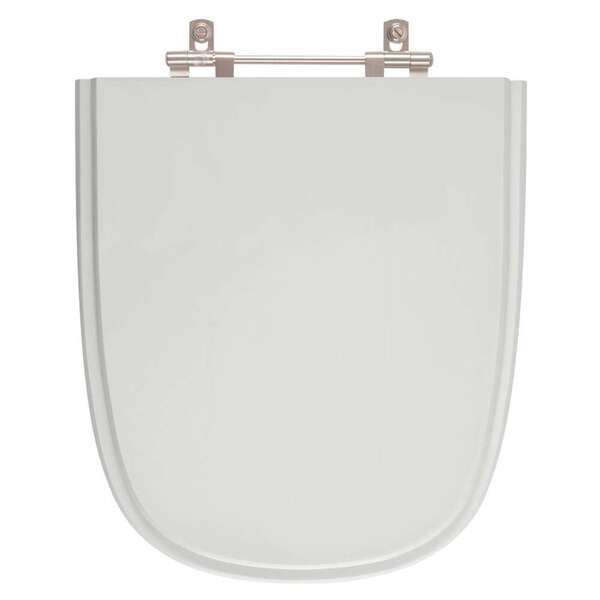 Assento Sanitario Poliester Ibiza Cinza Platina Para Vaso Inc