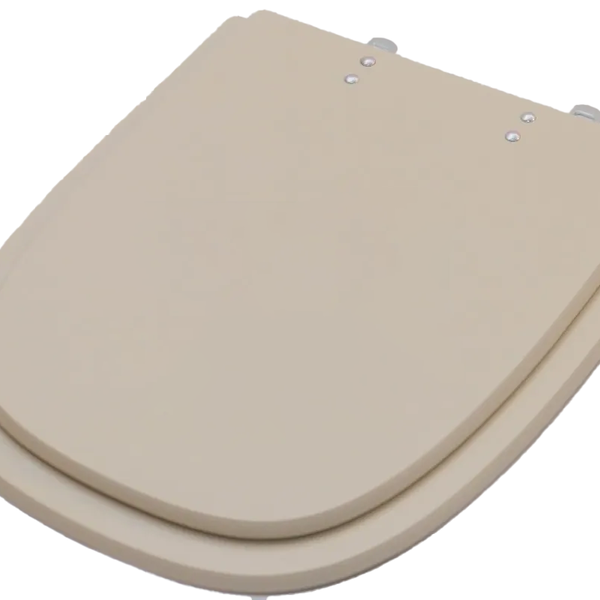 Assento Sanitário Poliester Ibiza Para Incepa Biscuit Clean