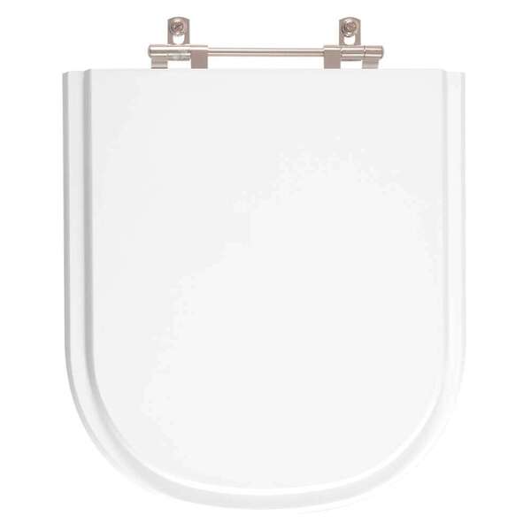 Assento Sanitario Poliester Lorenluna Branco Para Vaso Lorenz