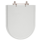 Assento Sanitario Poliester Luna Cinza Claro Para Vaso Icasa