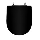 Assento Sanitário Poliéster Luna/luna Speciale Icasa Aço Preto
