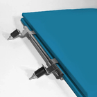 Assento Sanitário Poliéster Mondiale Celite Aço Azul Mineral