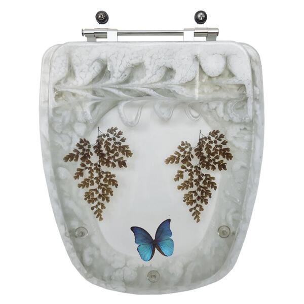 Assento Sanitário Poliester Monte Carlo Marmorizado Avenca Co