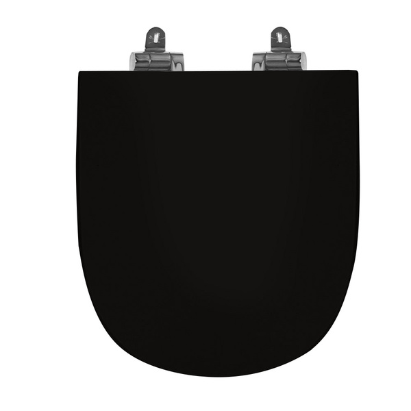 Assento Sanitário Poliéster Neo Incepa Slow Close Cromado Onix