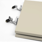 Assento Sanitário Poliéster Nexo Roca Super Luxo Cromado Beige