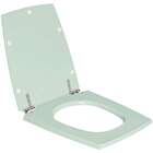 Assento Sanitario Poliester Nuage Verde Agua Para Vaso Incepa