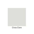 Assento Sanitario Poliester Oval Cinza Platina Vaso Incepa