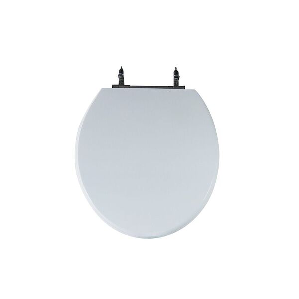 Assento Sanitário Poliéster Para Louça Colonial (hervy) Aço (