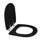 Assento Sanitário Poliéster Para Louça Duomo Plus (deca) Aço
